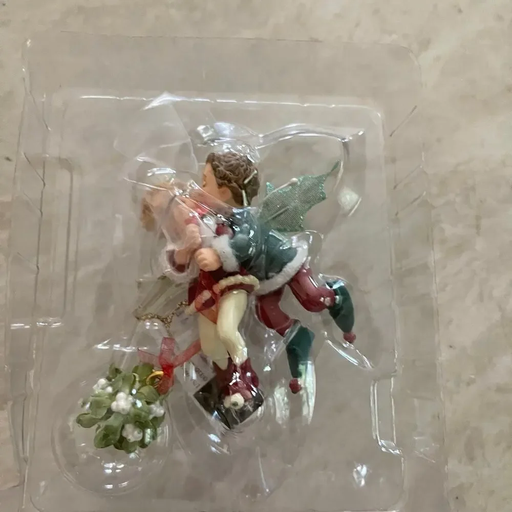 Hallmark keepsake Christmas ornament 2003 “Mistletot Faeries”